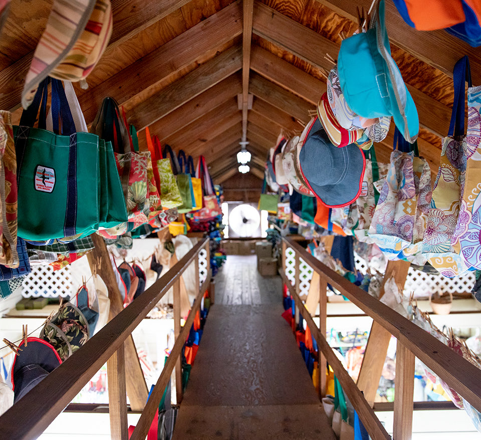 hats and handbags