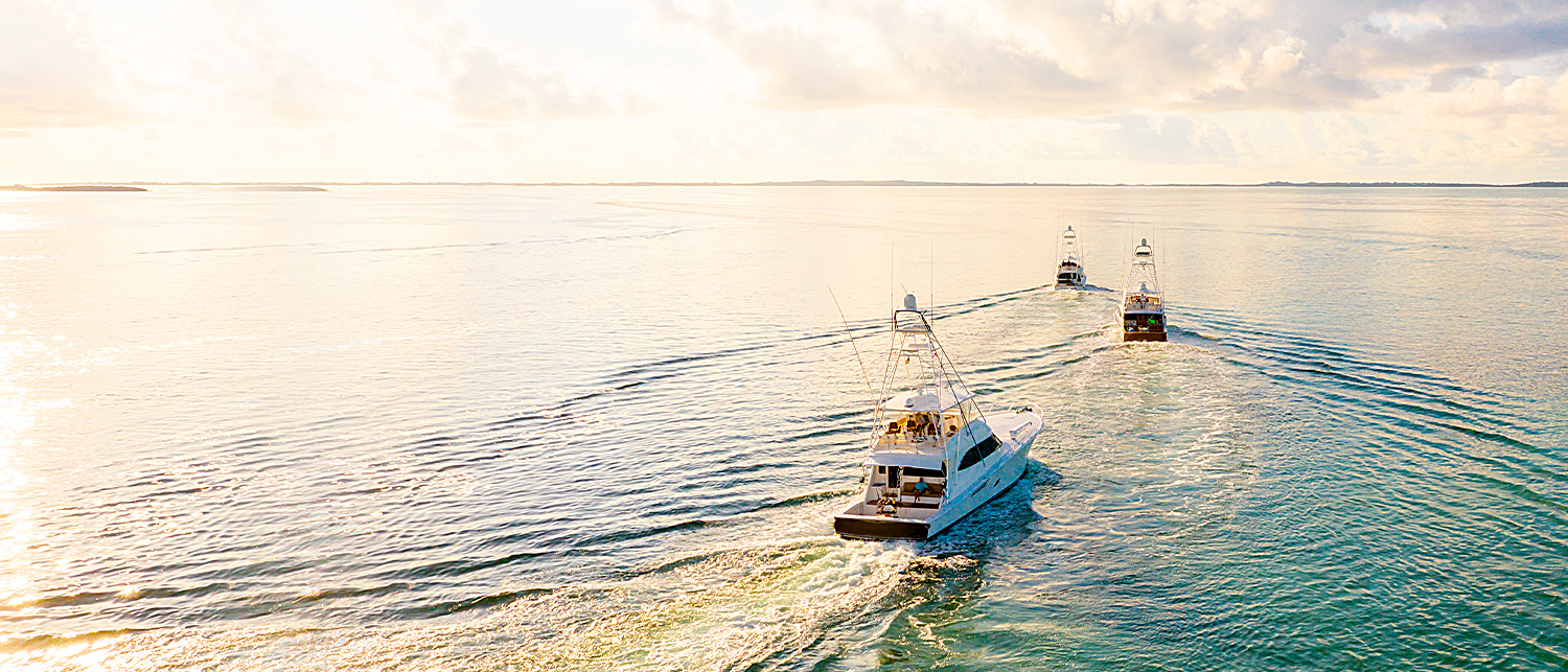 speed boat aerial