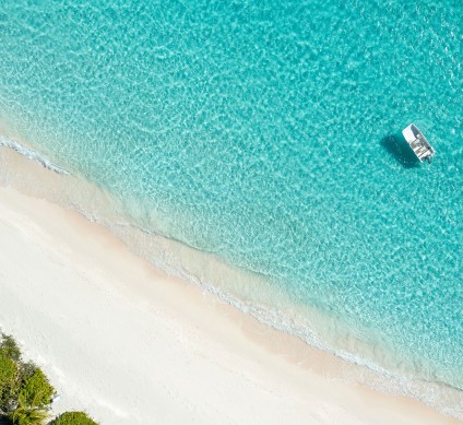 a boat in the water