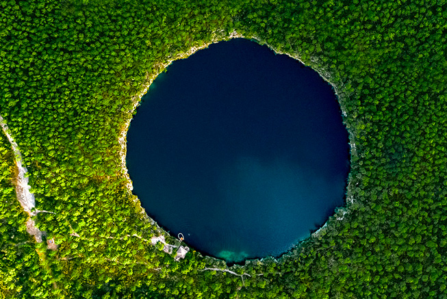 ecotourism blue holes national park