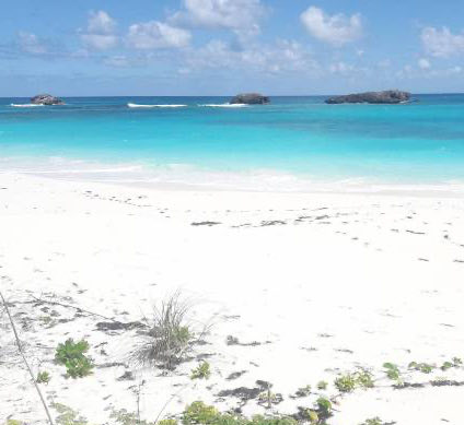 exumas three sisters beach