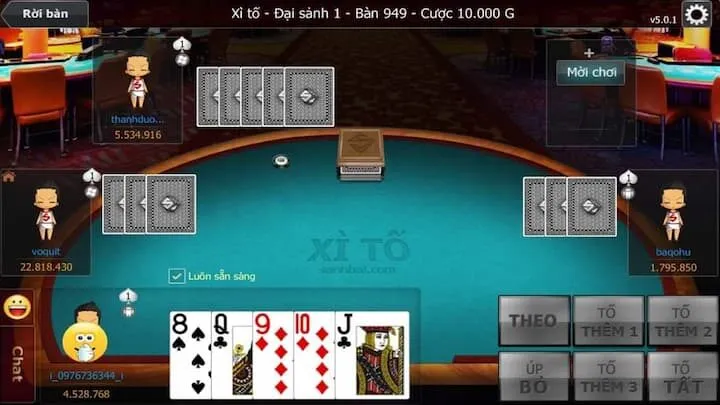 Tìm hiểu cơ bản về nạp tiền game bài xì tố 